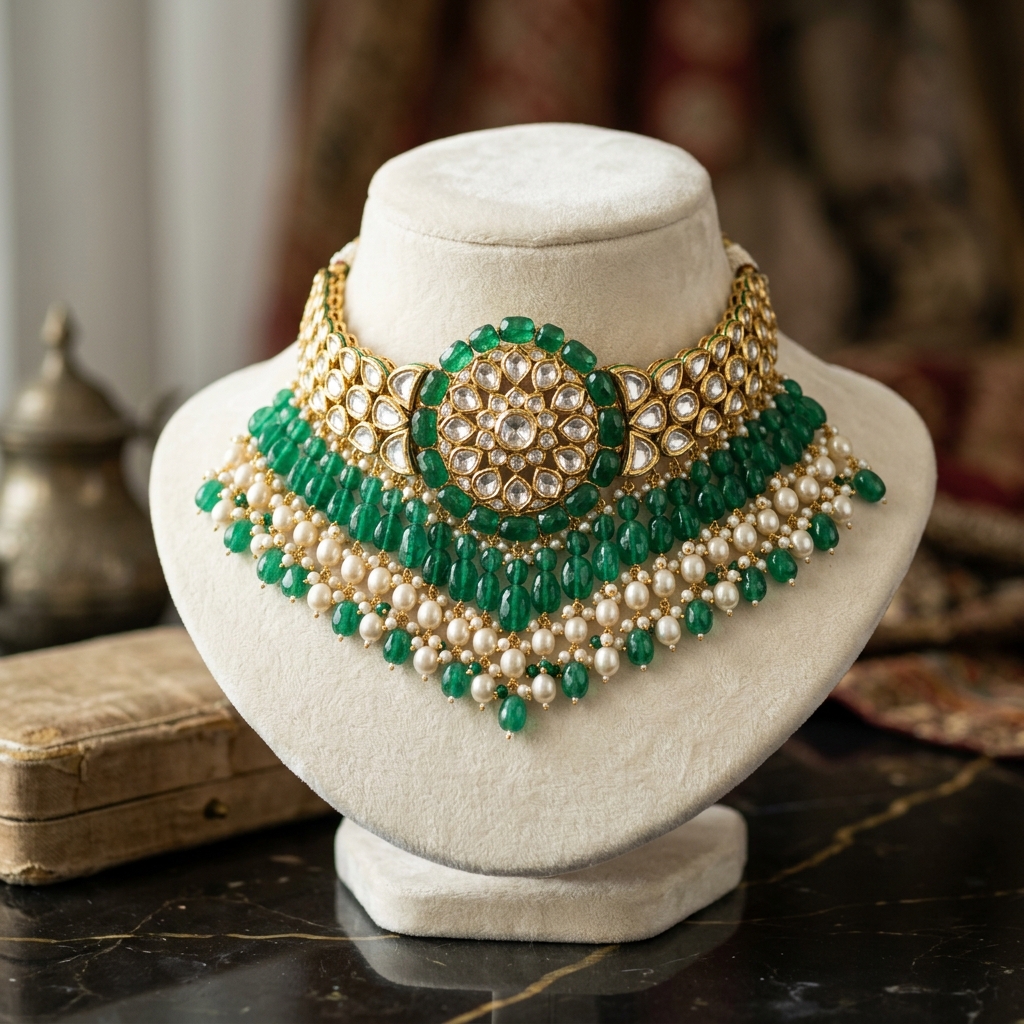 Royal Kundan Choker Necklaces